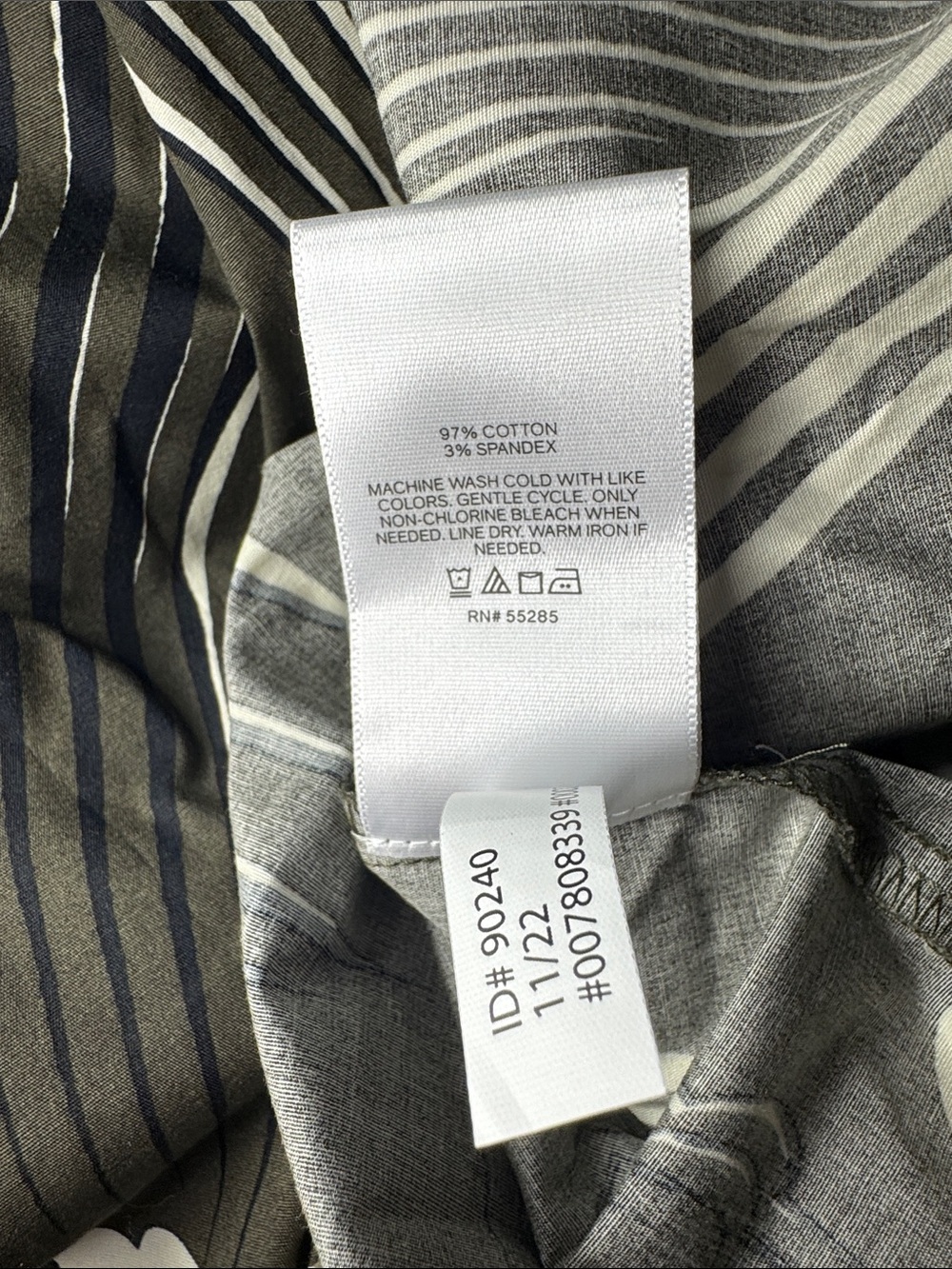Express Portofino Shirt Dress Size Large New With Tags - Picture 7 of 8